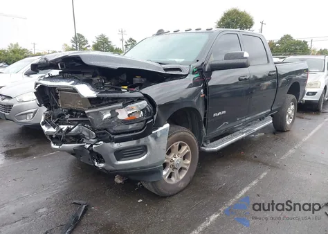 2021 Ram 2500 Big Horn 4X4 6'4 Box from USA, damaged, VIN 3C6UR5DL5MG603673